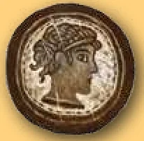 1-Drachma coin component