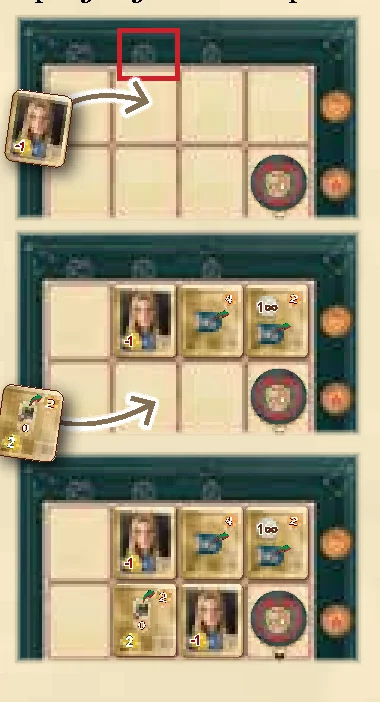 3-player game bonus market setup example
