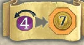 7 Coins power action