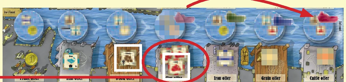 A sample first round: Turns 5-7 diagram