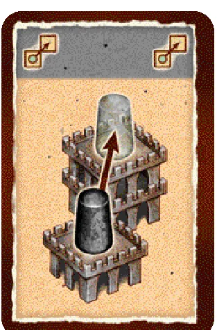 Action card: Move knight diagonally