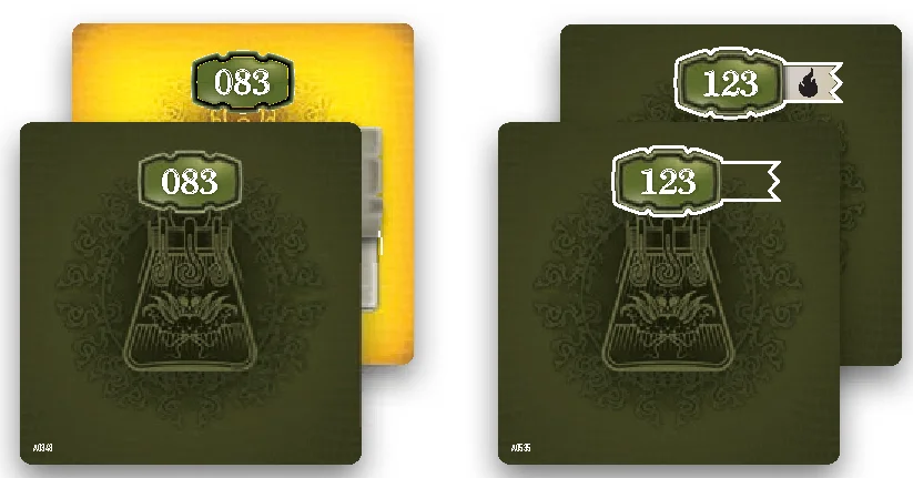 Adventure card sorting example