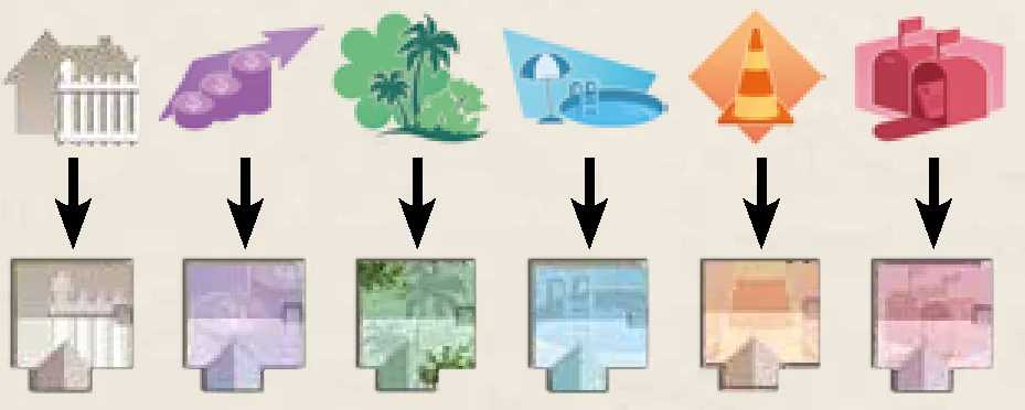 American Dream house type matching actions