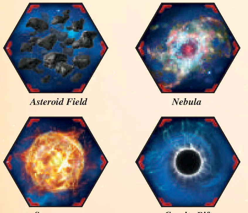 Anomalies: Asteroid Field, Nebula, Supernova, Gravity Rift
