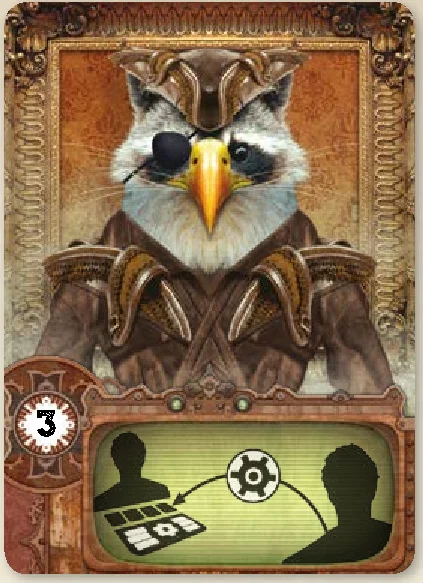 Assistant card (Cost 3 - Copy opponent machine)