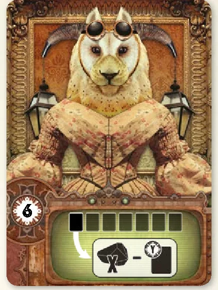 Assistant card (Cost 6 - Machine discount)