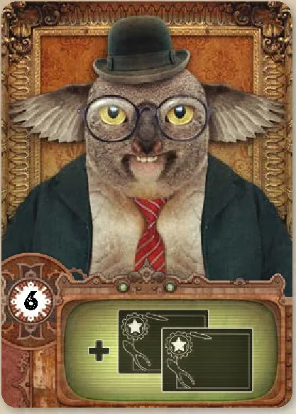 Assistant card (Cost 6 - Secret projects)