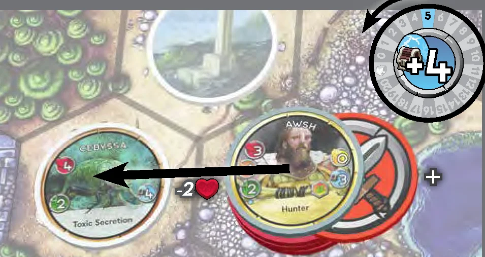 Awsh Defeating Cebyssa and Dispatch Combat