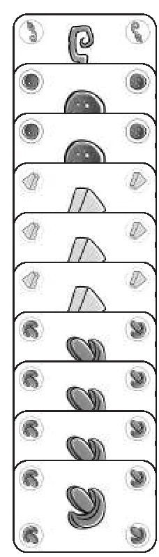Baked pizza example cards