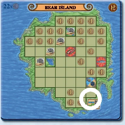Bear Island bonus enclosure