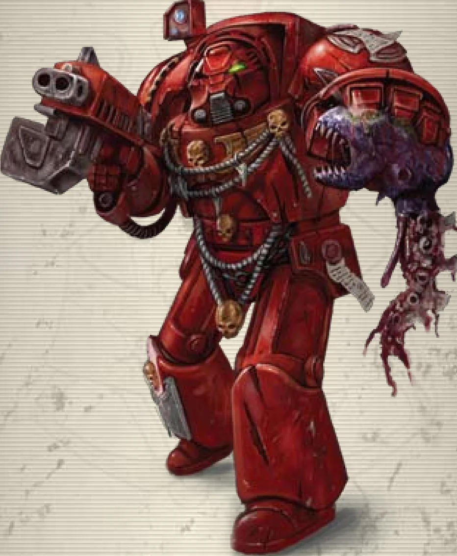 Blood Angel Terminator Brother Sergeant Lorenzo
