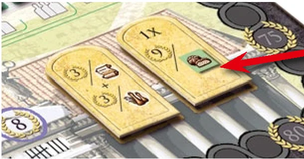 Bonus tiles on Senate spaces