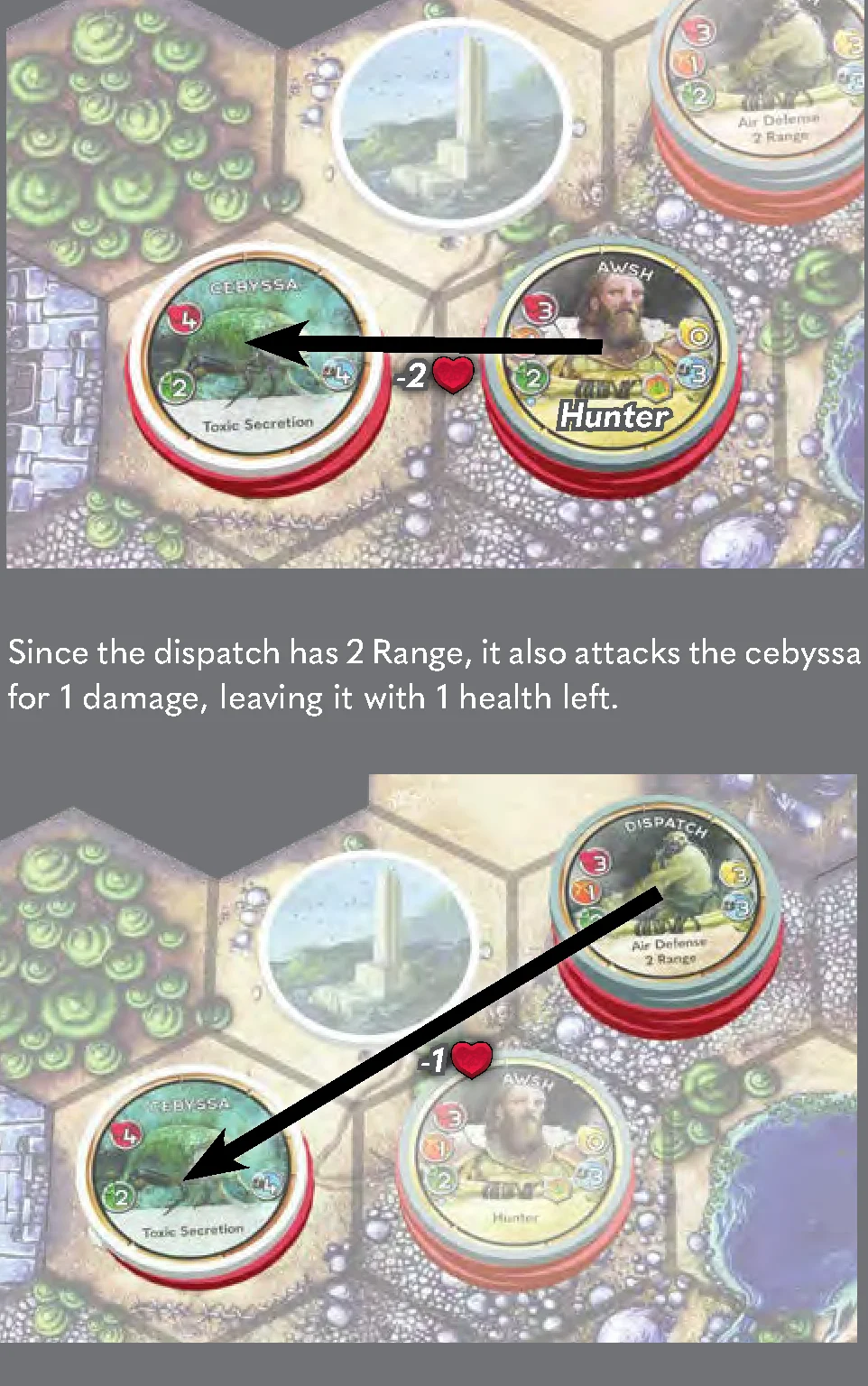 Brawnen Attacks on Cebyssa