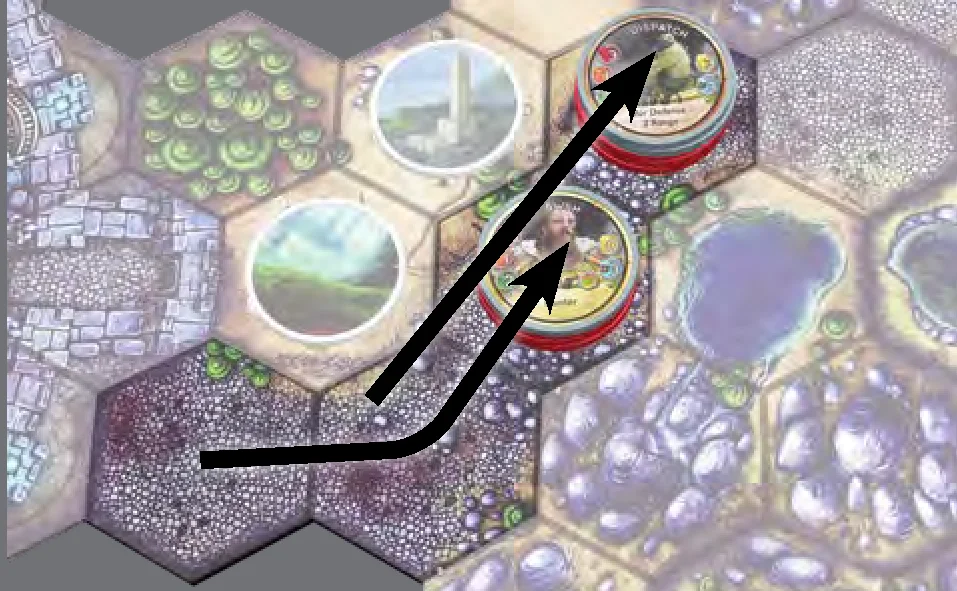 Brawnen Turn 2 Movement and Attacks
