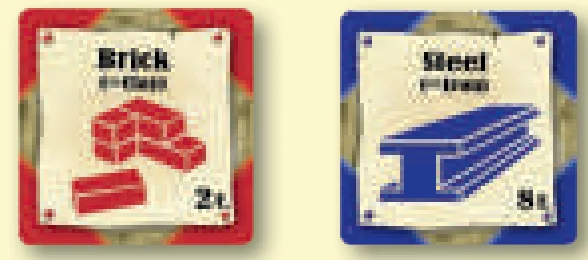 Brick and Steel upgrading cards