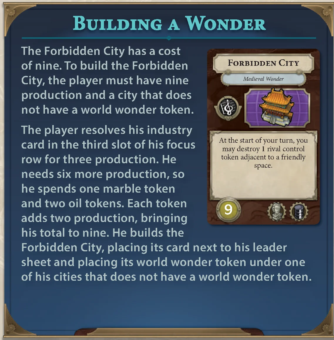 Building a Wonder Example