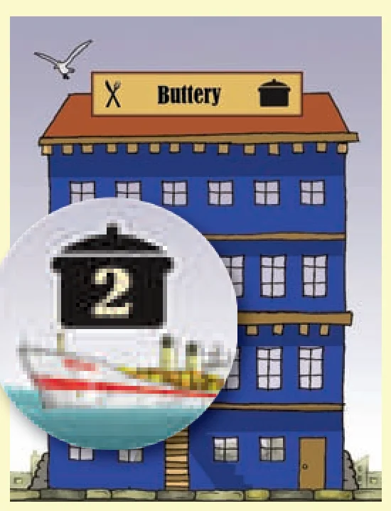 Buttery card back