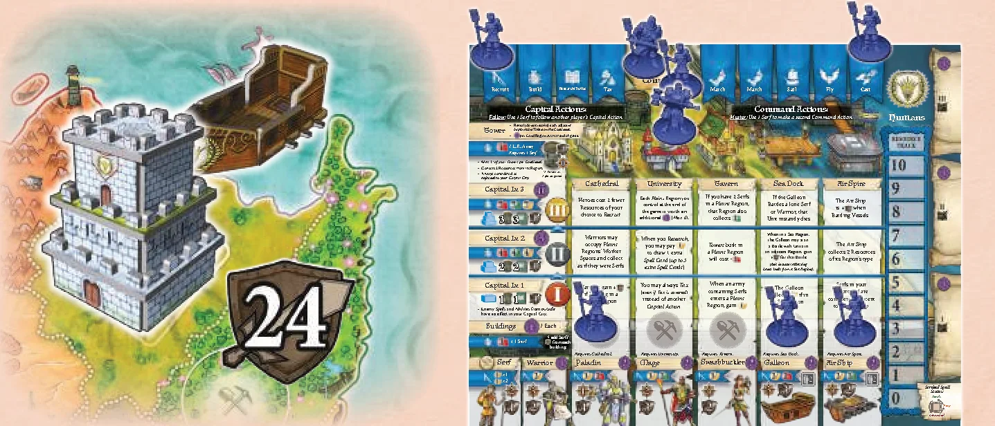 Capital City Battle Calculation Example