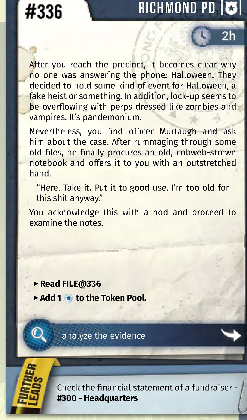 Card #336 Resolution Example