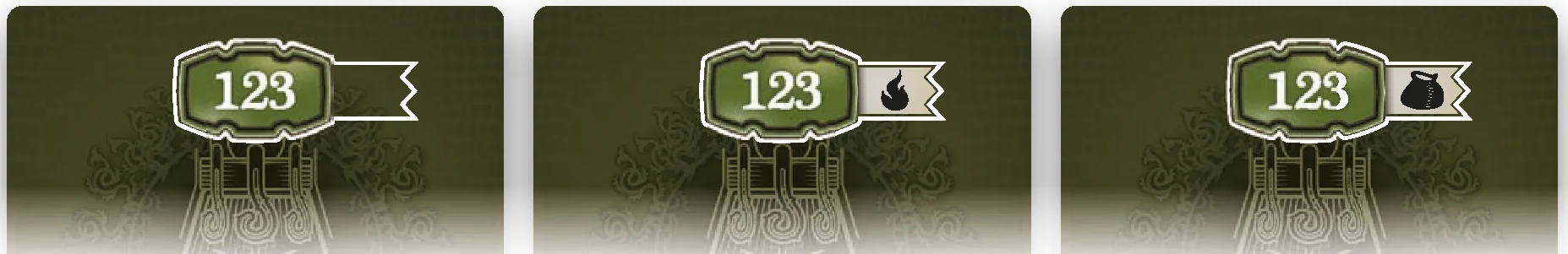 Card backs comparison for 123