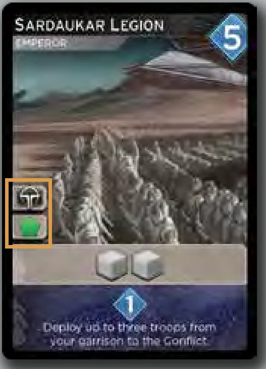 Card Example: Sardaukar Legion