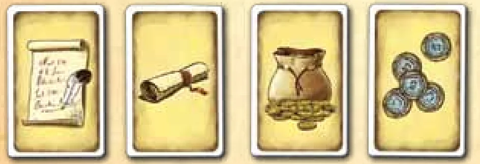 Cards (Contract, Message, Large order, Small order)