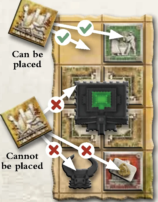 Catastrophe Tile Placement Rules