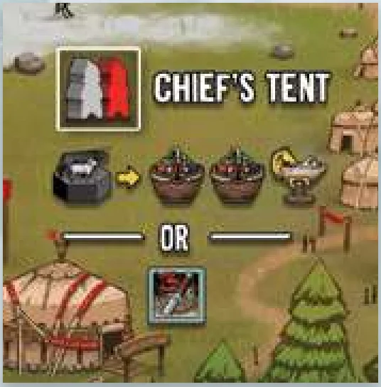 Chief's Tent action space