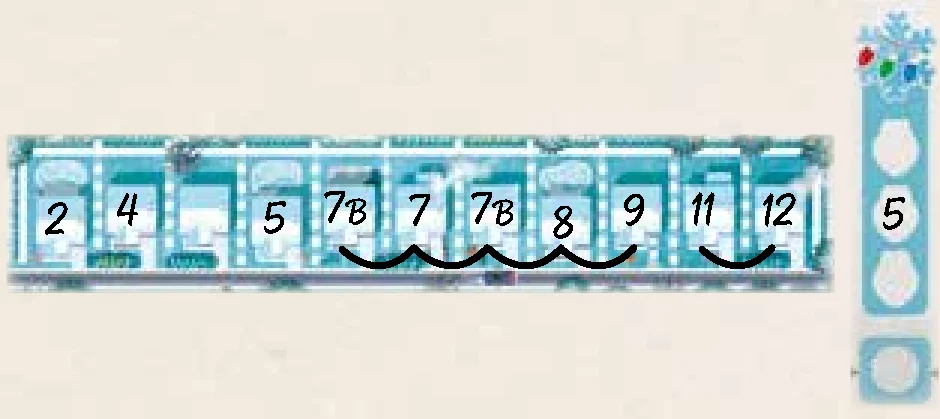 Christmas lights street scoring example