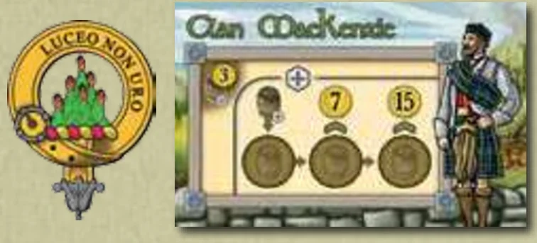 Clan MacKenzie Tile and Portrait