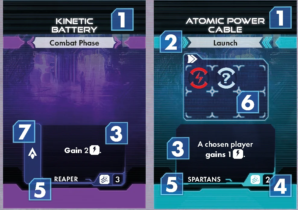Class Augment and Faction Augment Card Anatomy