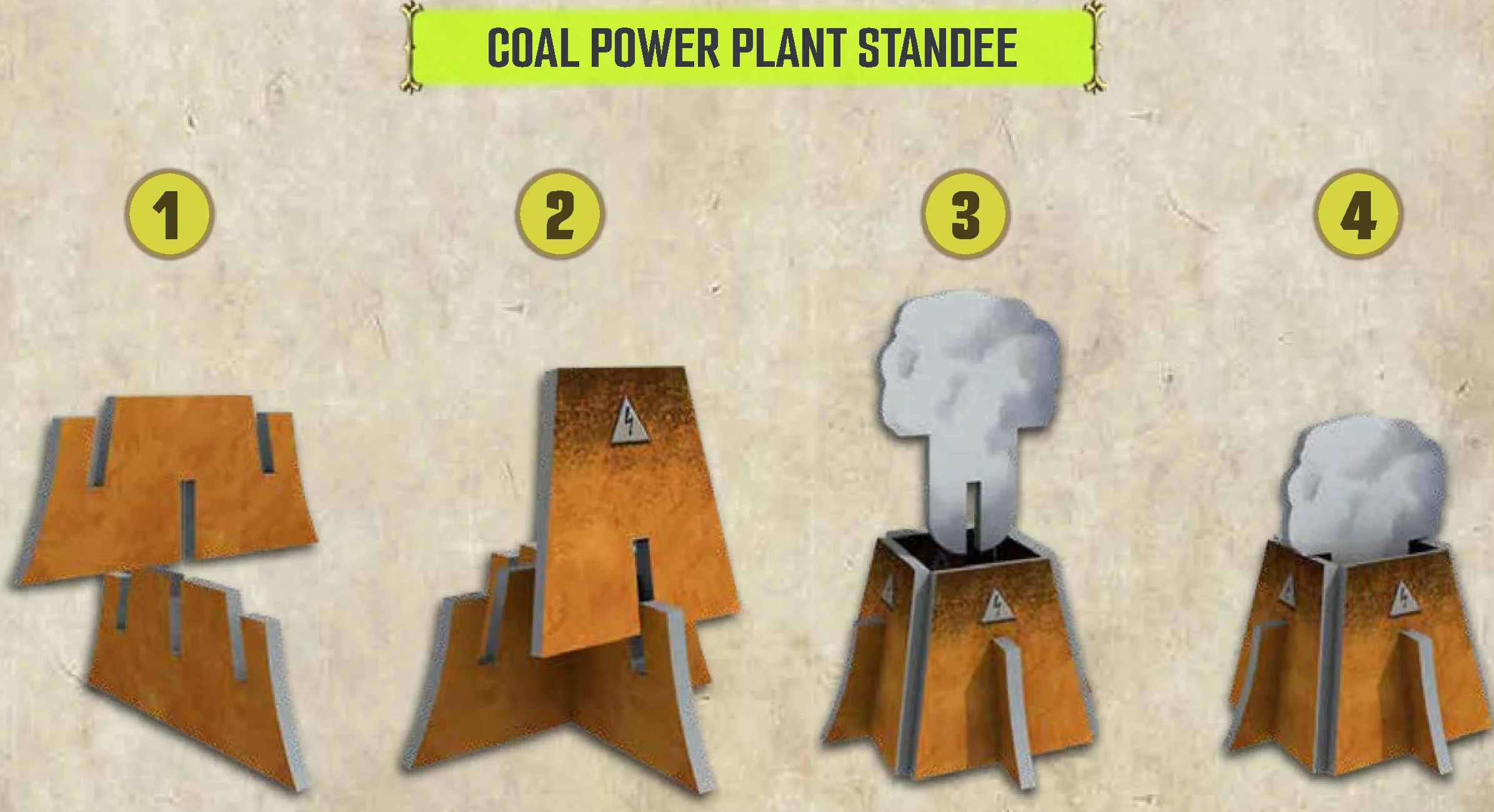Coal Power Plant Standee Assembly