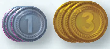 Coin tokens components