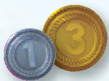 Coin tokens illustration