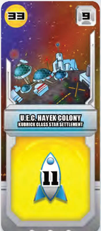 Colony card example