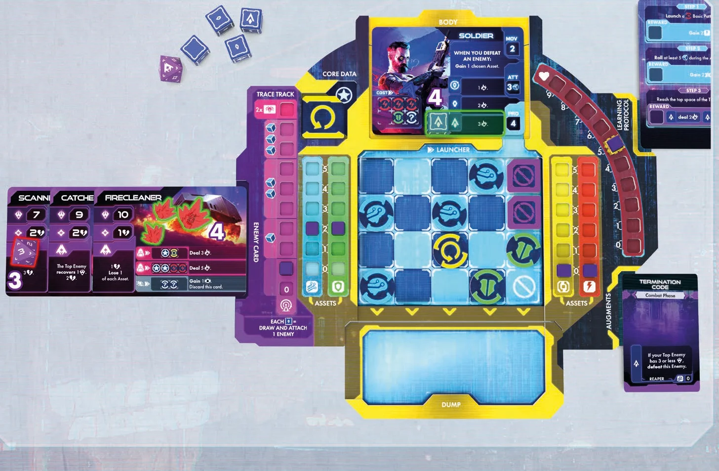 Combat Example Setup and Attack Roll