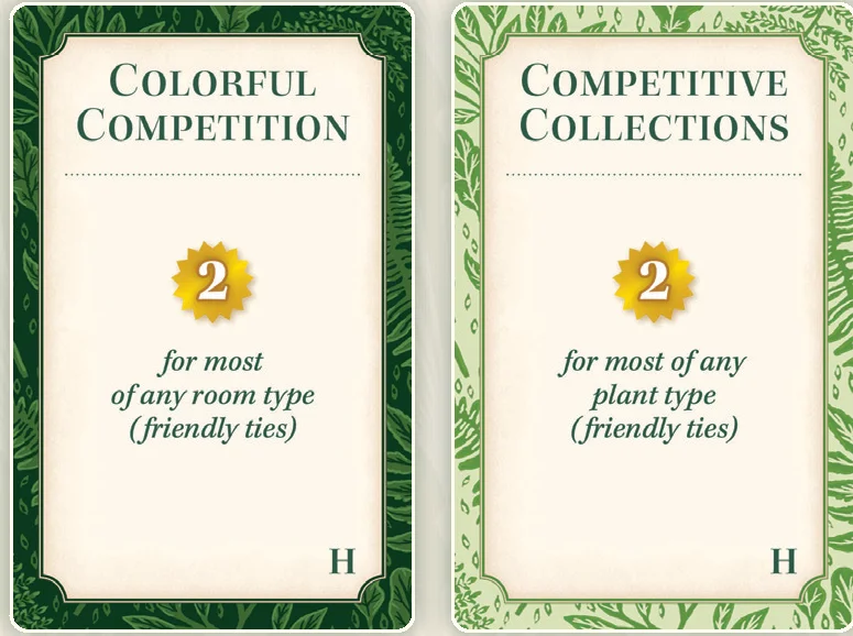 Competitive Goal Cards Clarification