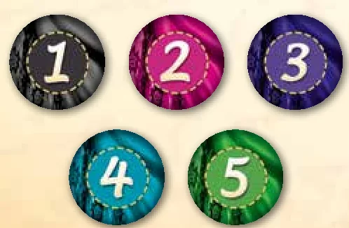 Costume tokens values