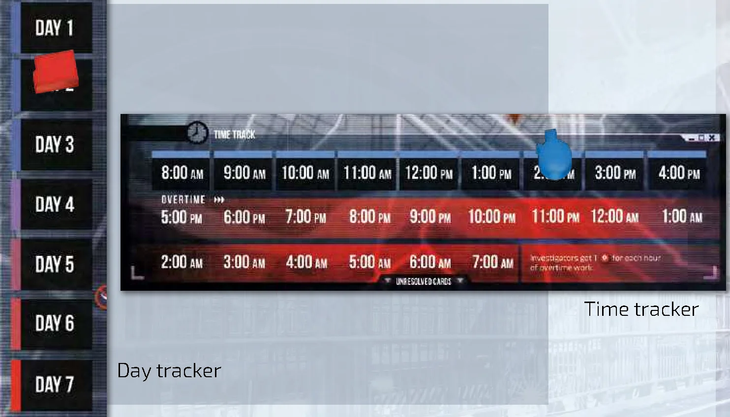 Day and Time Tracks