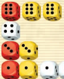 Dice ranking example for le Roy