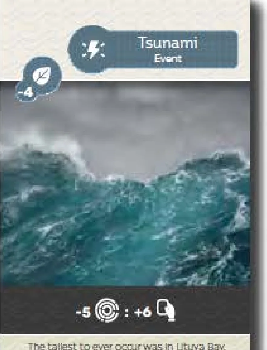 Earth Cards - Event (Tsunami)