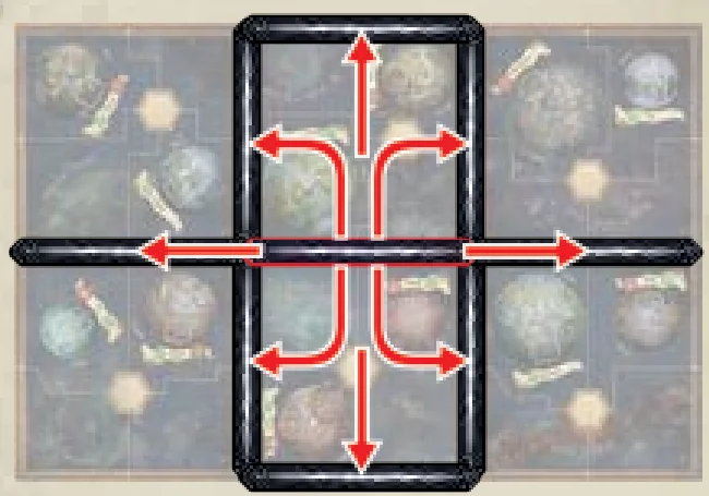 Eight Directions for Warp Storm Movement