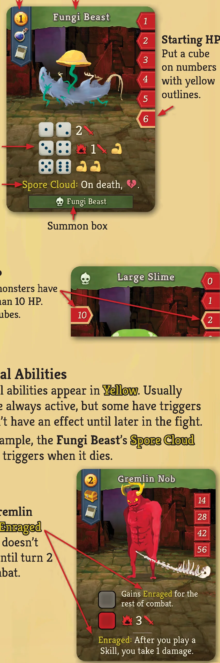 Enemy Card Breakdown