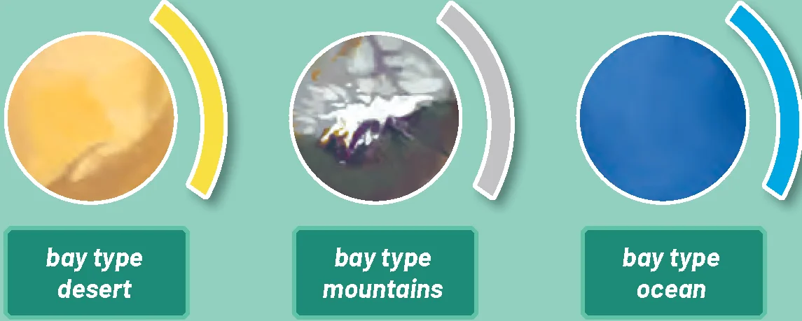 Evacuation Bay Types