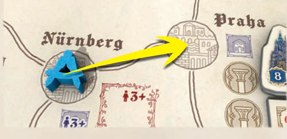 Example: Architect moves to Prague