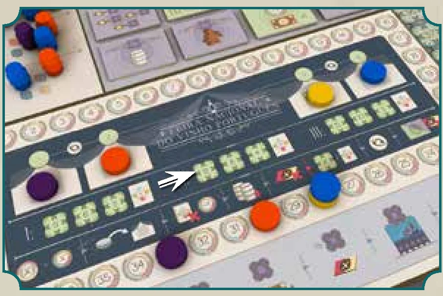 EXAMPLE: Fair scoring results and booth order