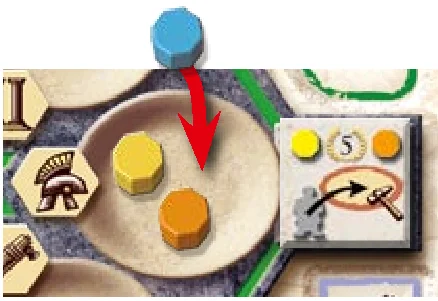 Example of accomplishing a Trajan tile