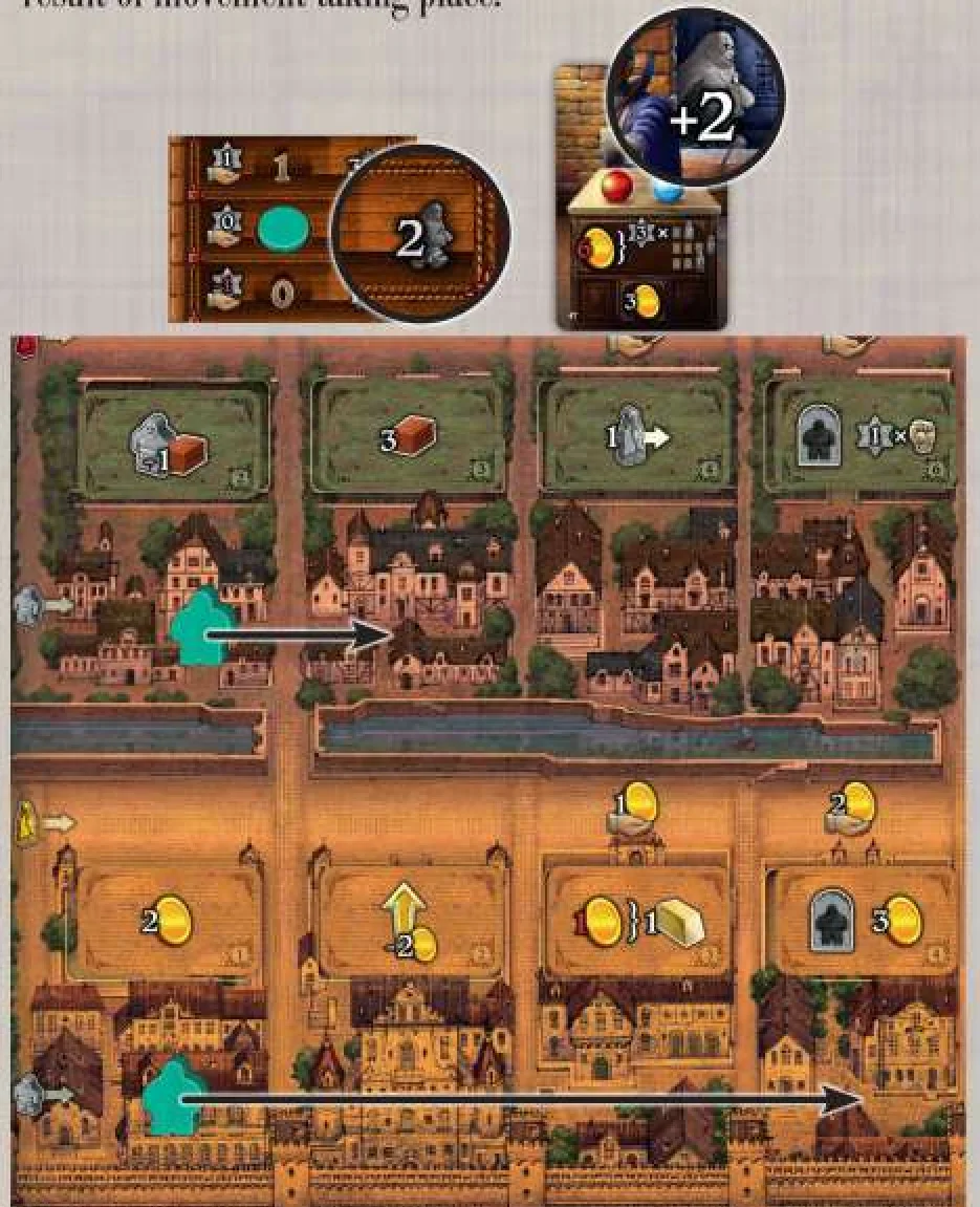 Example of Golem movement