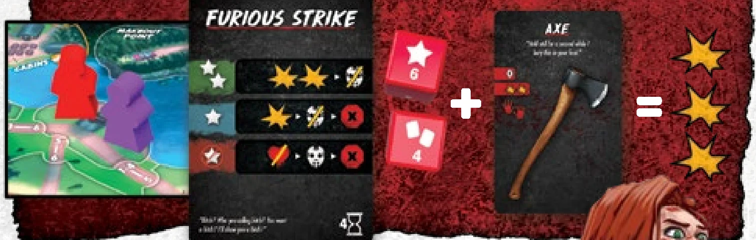 Example of resolving Furious Strike with Axe weapon modifier
