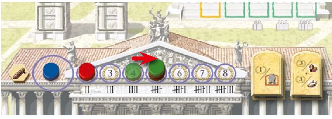 Example of Senate track advancement